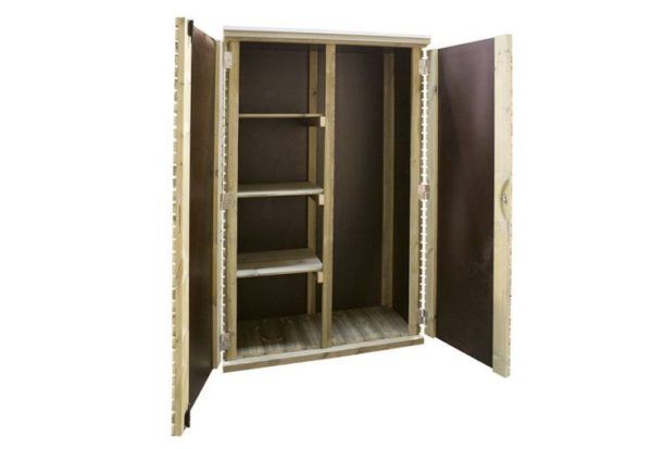 armoire jardin bois autoclave venice haute